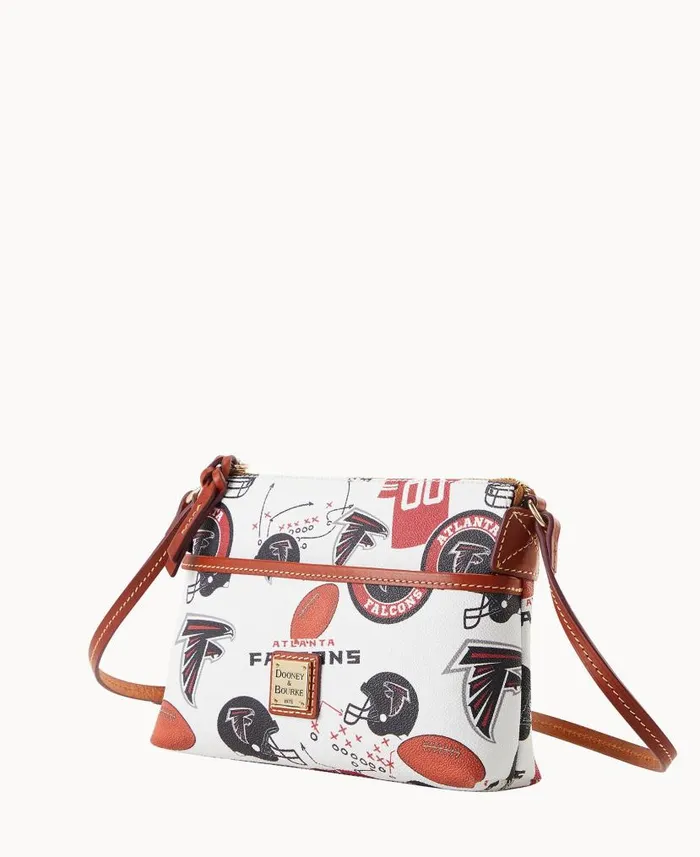 NFL Falcons Ginger Crossbody Falcons Woman Dooney and Bourke Crossbodies NFL Falcons Ginger Crossbody Falcons Woman Dooney and Bourke Crossbodies