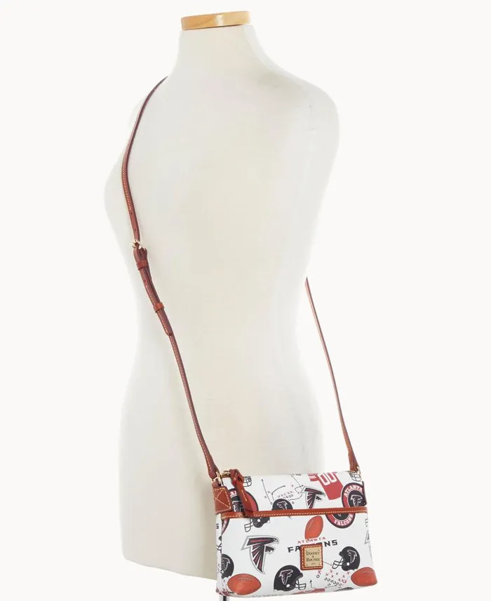 NFL Falcons Ginger Crossbody Falcons Woman Dooney and Bourke Crossbodies NFL Falcons Ginger Crossbody Falcons Woman Dooney and Bourke Crossbodies