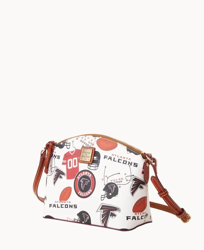 NFL Falcons Suki Crossbody Falcons Woman Dooney and Bourke Crossbodies NFL Falcons Suki Crossbody Falcons Woman Dooney and Bourke Crossbodies