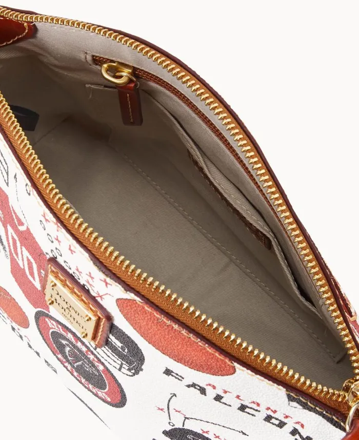 NFL Falcons Suki Crossbody Falcons Woman Dooney and Bourke Crossbodies NFL Falcons Suki Crossbody Falcons Woman Dooney and Bourke Crossbodies