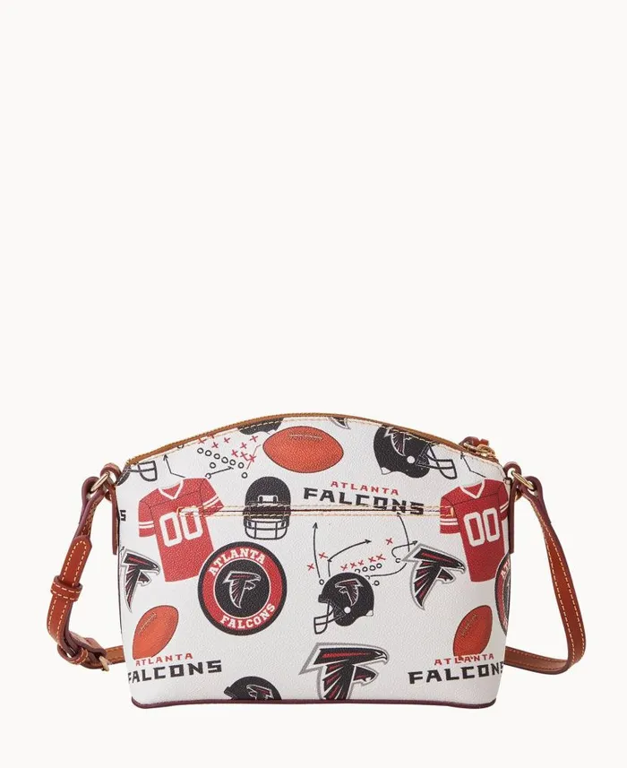 NFL Falcons Suki Crossbody Falcons Woman Dooney and Bourke Crossbodies NFL Falcons Suki Crossbody Falcons Woman Dooney and Bourke Crossbodies