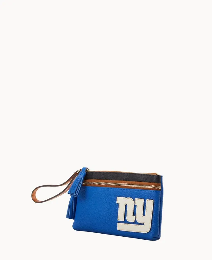 NFL Giants Double Zip Wristlet Giants ManWoman Dooney and Bourke Wallets NFL Giants Double Zip Wristlet Giants ManWoman Dooney and Bourke Wallets