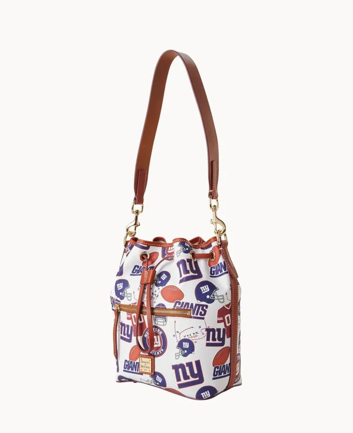 NFL NY Giants Drawstring Giants Woman Dooney and Bourke Shoulder Bags NFL NY Giants Drawstring Giants Woman Dooney and Bourke Shoulder Bags