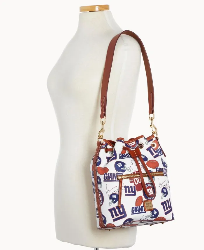 NFL NY Giants Drawstring Giants Woman Dooney and Bourke Shoulder Bags NFL NY Giants Drawstring Giants Woman Dooney and Bourke Shoulder Bags