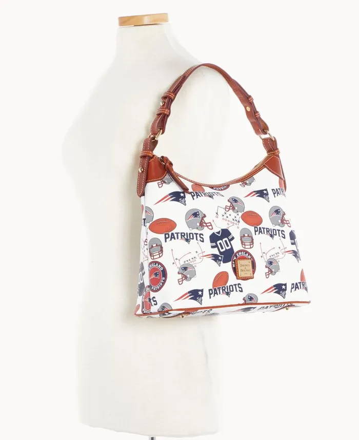 NFL Patriots Hobo Patriots Woman Dooney and Bourke Shoulder Bags NFL Patriots Hobo Patriots Woman Dooney and Bourke Shoulder Bags