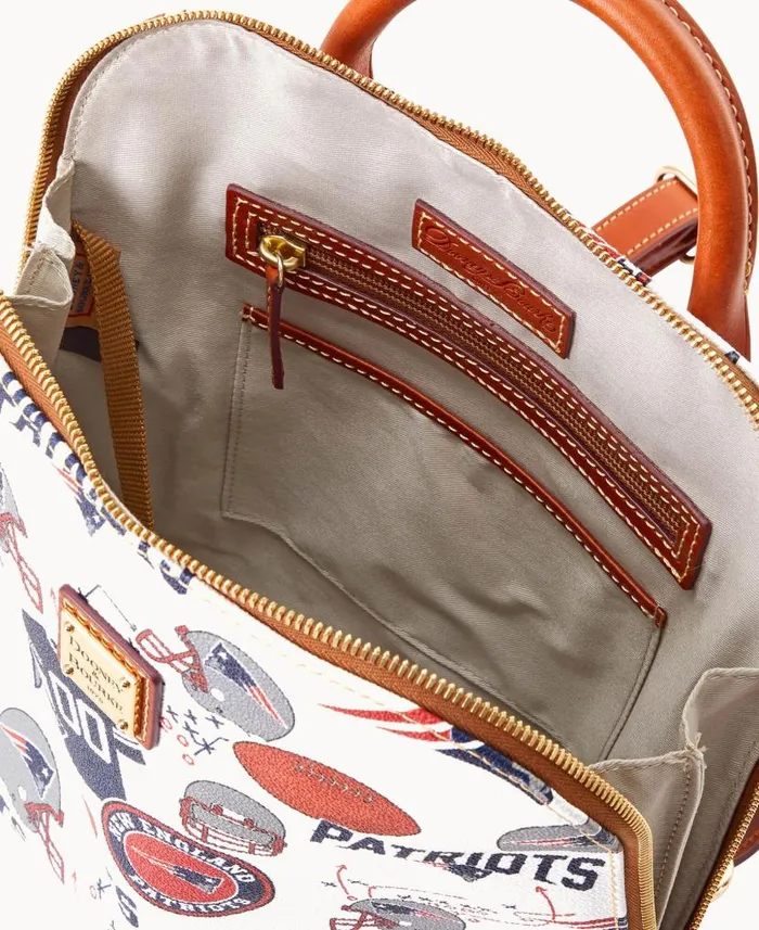 NFL Patriots Zip Pod Backpack Patriots Woman Dooney and Bourke Backpacks NFL Patriots Zip Pod Backpack Patriots Woman Dooney and Bourke Backpacks