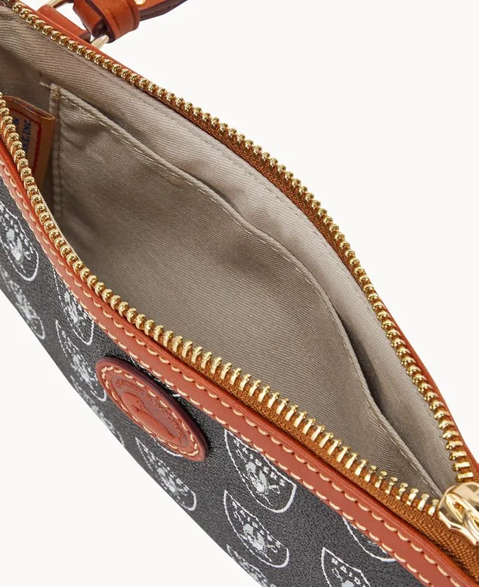 NFL Raiders Large Slim Crossbody Raiders Woman Dooney and Bourke Crossbodies NFL Raiders Large Slim Crossbody Raiders Woman Dooney and Bourke Crossbodies