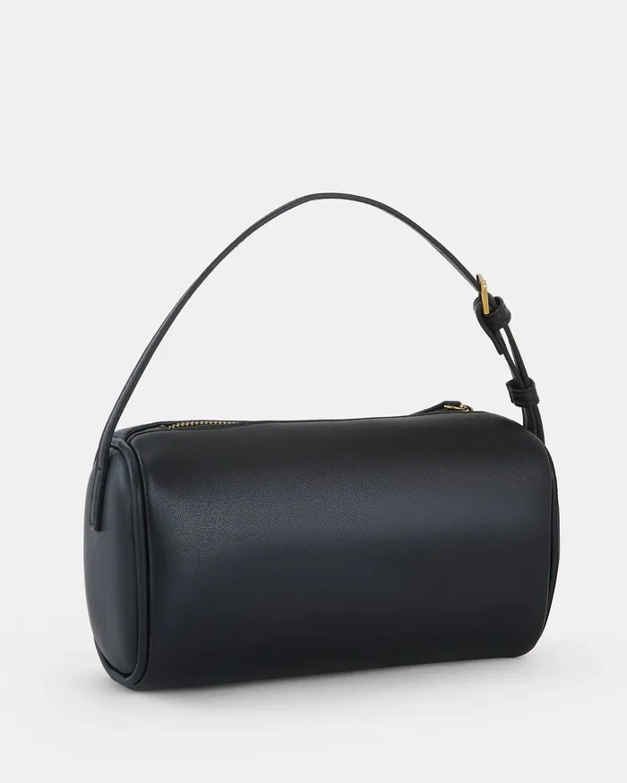 NOVO Shoes AIKEN BLACK TOP HANDLE BAG Women Shoulder Bags