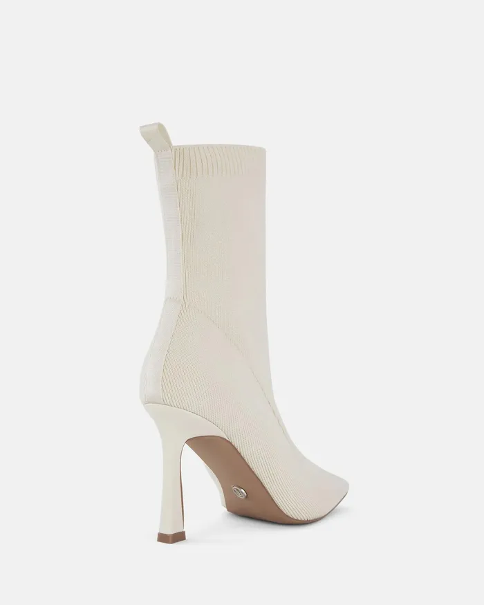 NOVO Shoes Ankle Boots Women KROC CREAM KNIT Ankle Boots