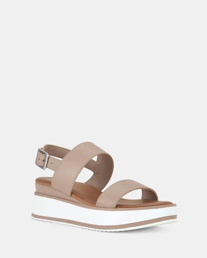 NOVO Shoes BRYDIE NUDE Women Wedges