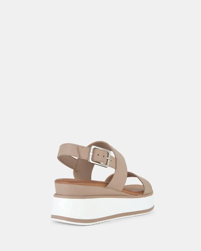 NOVO Shoes BRYDIE NUDE Women Wedges