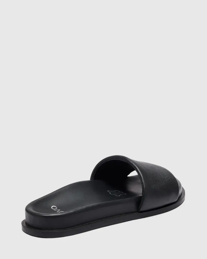 NOVO Shoes Flat Sandals Women SPAR BLACK Sandals