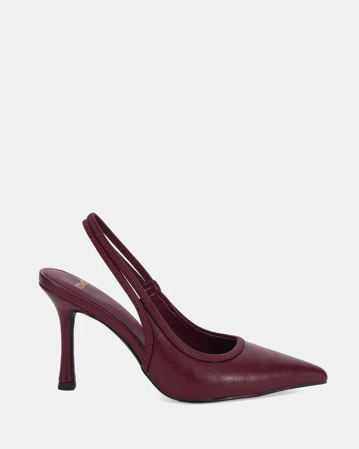 NOVO Shoes IANTHE DEEP RED Women Stilettos