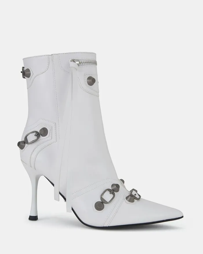 NOVO Shoes KABOOM WHITE Women Ankle Boots