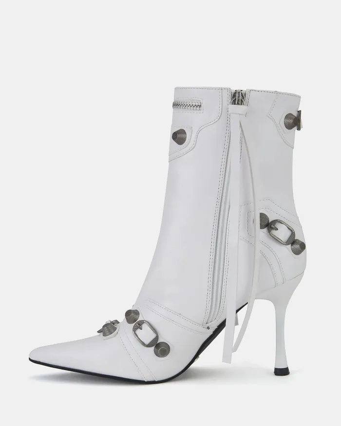 NOVO Shoes KABOOM WHITE Women Ankle Boots