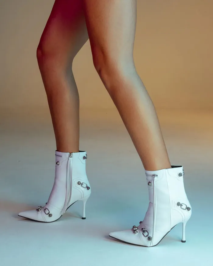 NOVO Shoes KABOOM WHITE Women Ankle Boots