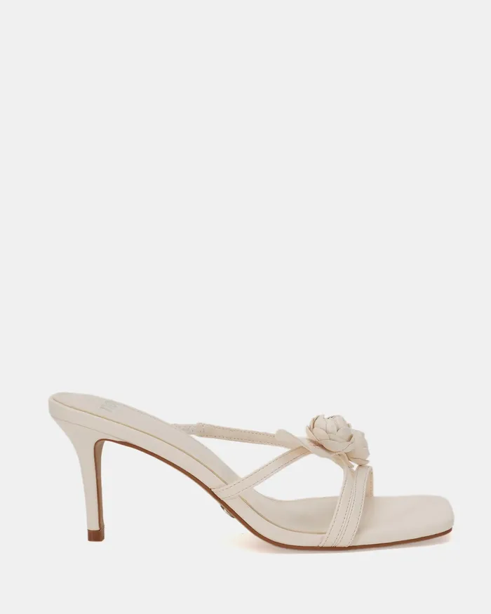 NOVO Shoes UMII WHITE Block Heels Women Party