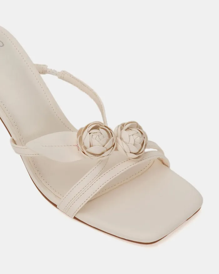 NOVO Shoes UMII WHITE Block Heels Women Party