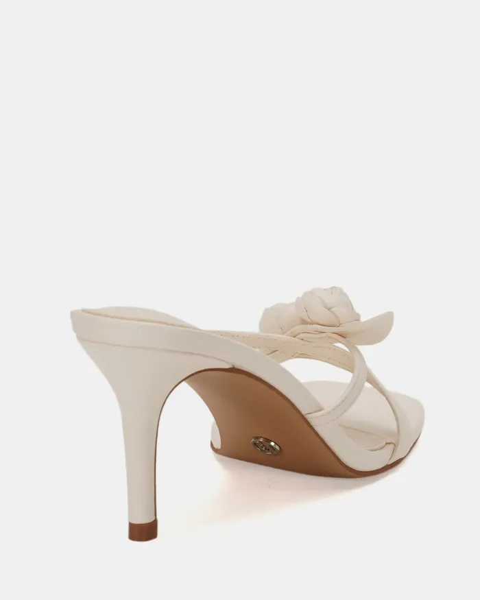 NOVO Shoes UMII WHITE Block Heels Women Party