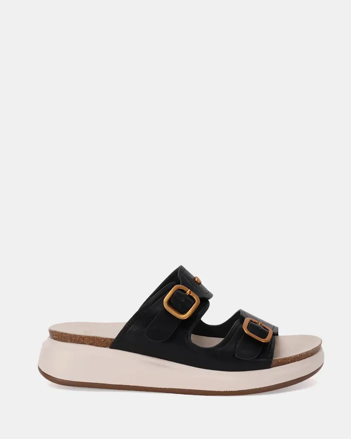 NOVO Shoes Wedges Women WALEH BLACK