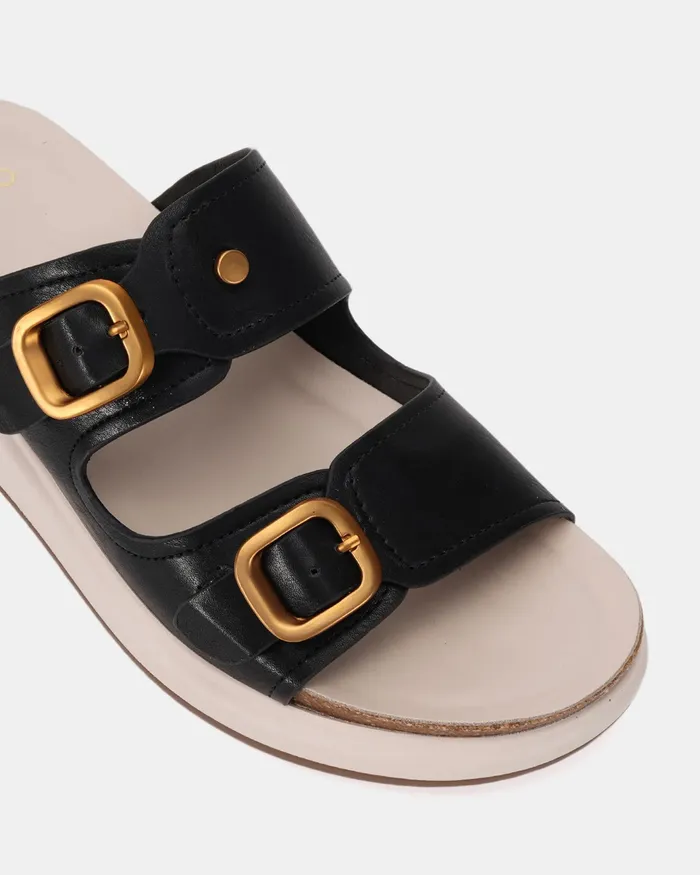 NOVO Shoes Wedges Women WALEH BLACK