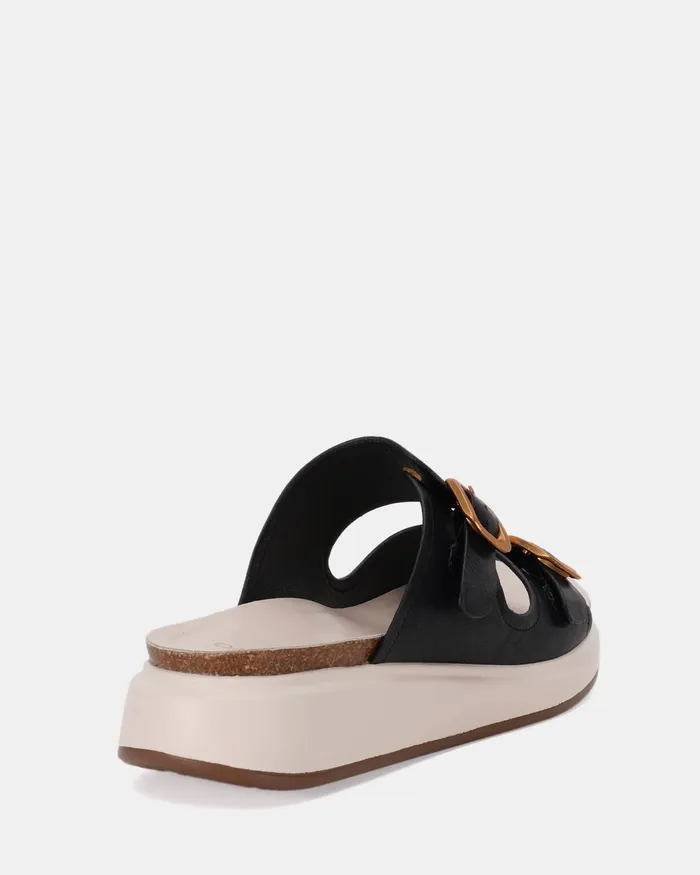 NOVO Shoes Wedges Women WALEH BLACK