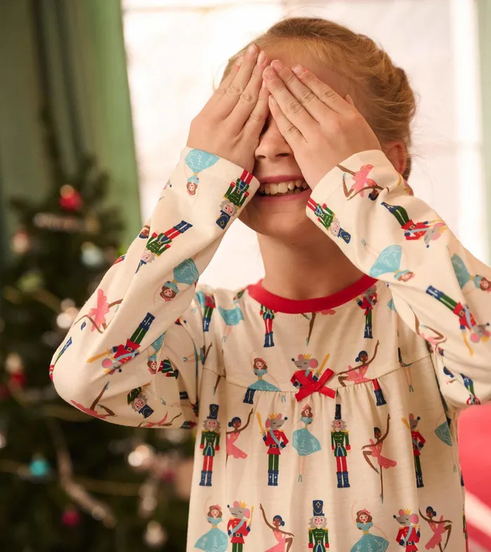 Nutcracker Long Sleeve Girls Nightgown Hatley