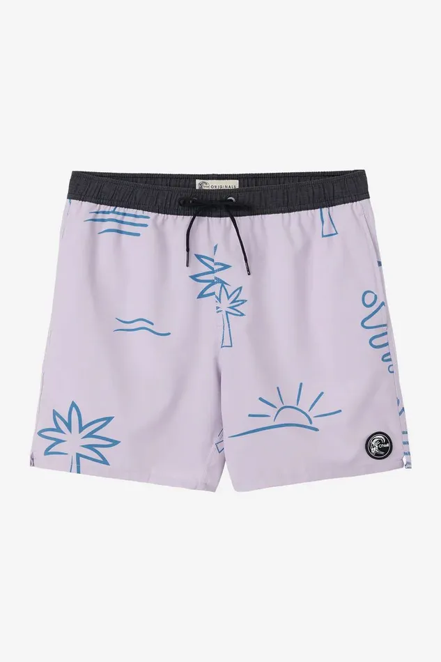 O039RIGINALS ELASTIC WAIST 16034 SWIM TRUNKS Iris Men O039NEILL Featured