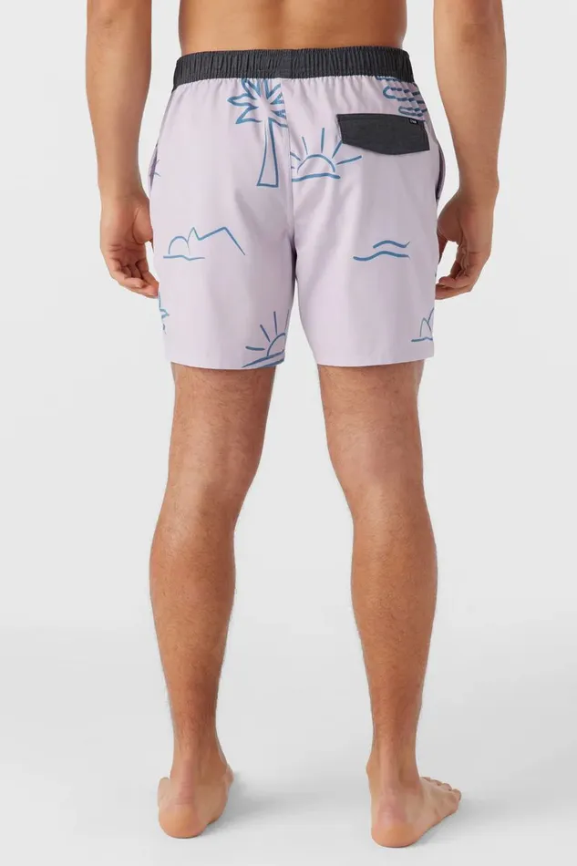 O039RIGINALS ELASTIC WAIST 16034 SWIM TRUNKS Iris Men O039NEILL Featured