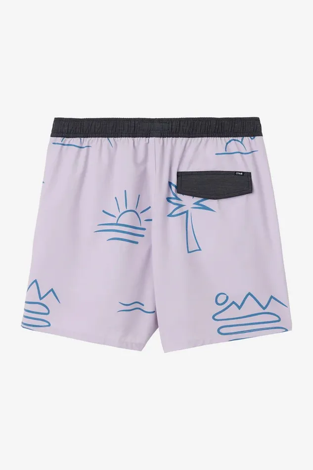 O039RIGINALS ELASTIC WAIST 16034 SWIM TRUNKS Iris Men O039NEILL Featured