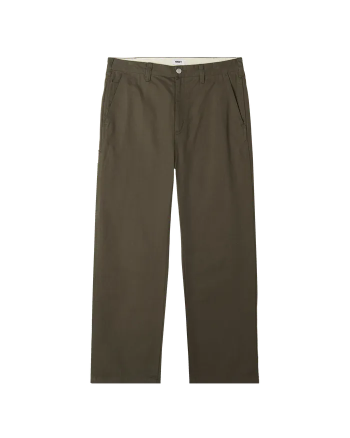 OBEY Clothing BOTTOMS Men HARDWORK CARPENTER PANT Canteen