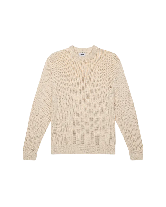 OBEY Clothing SWEATERS Men PHIM SWEATER Unbleached