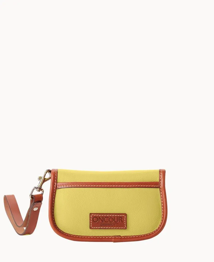 Oncour Twist Flap Wristlet Butter ManWoman Dooney and Bourke Wallets Oncour Twist Flap Wristlet Butter ManWoman Dooney and Bourke Wallets