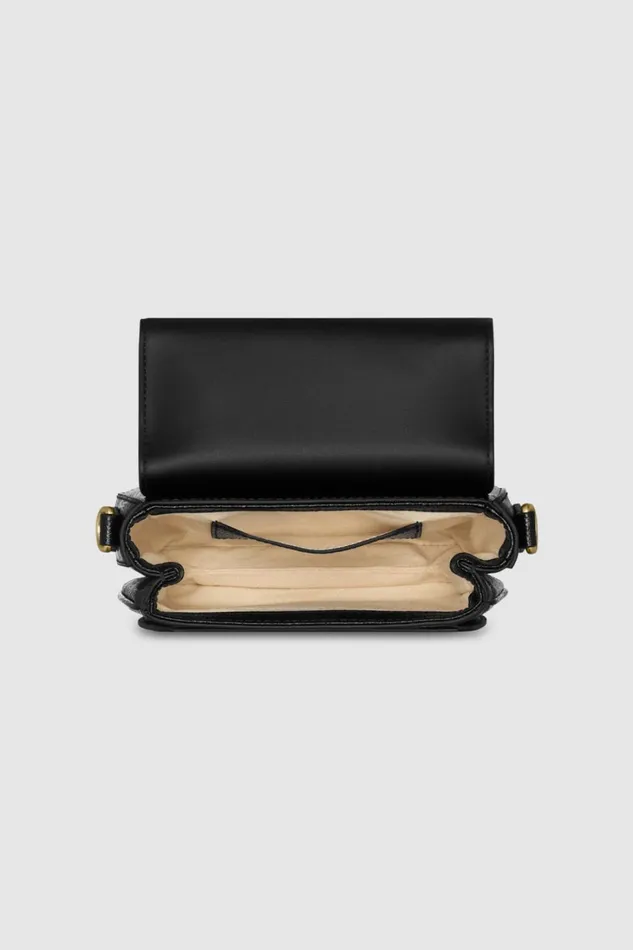 Oroton Carter Texture Mini Day Bag Black Women Mini Bags Oroton Carter Texture Mini Day Bag Black Women Mini Bags