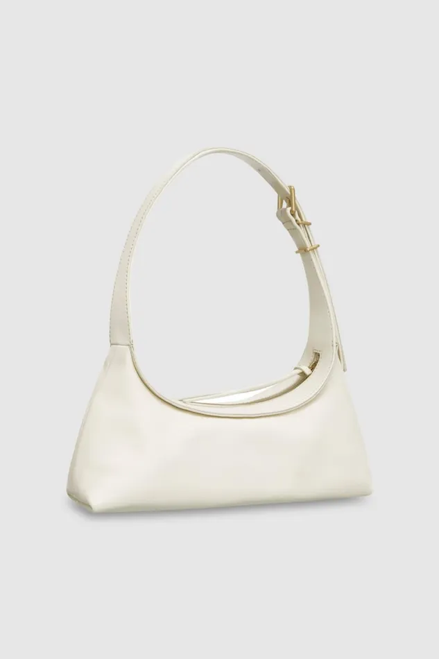 Oroton Cinder Mini Baguette Antique Cream Women Mini Bags Oroton Cinder Mini Baguette Antique Cream Women Mini Bags