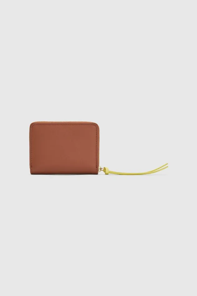 Oroton Eloise Small Zip Wallet Amberdaffodil Women Wallets Oroton Eloise Small Zip Wallet Amberdaffodil Women Wallets