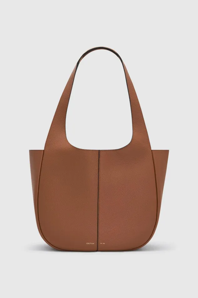 Oroton Emilia Tote Brandy Women Totes