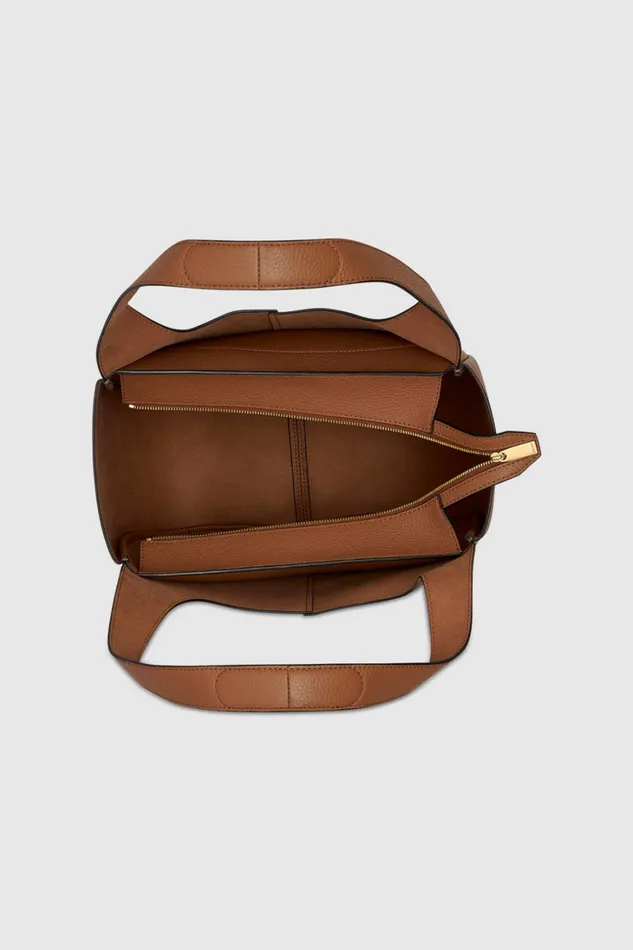 Oroton Emilia Tote Brandy Women Totes Oroton Emilia Tote Brandy Women Totes