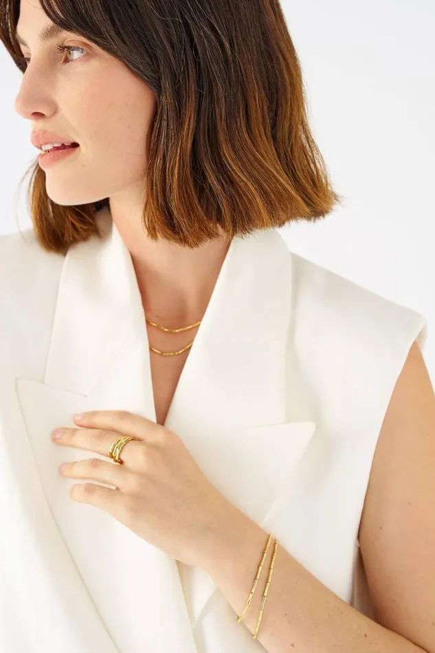 Oroton Fife Bracelet 18k Gold Women Jewellery