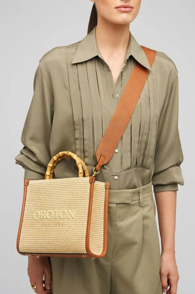 Oroton Lane Straw Tote Amber Women Totes Oroton Lane Straw Tote Amber Women Totes