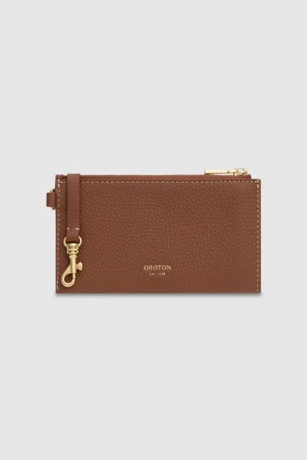 Oroton Margot Wallet and Pouch Whiskey Women Wallets Oroton Margot Wallet and Pouch Whiskey Women Wallets
