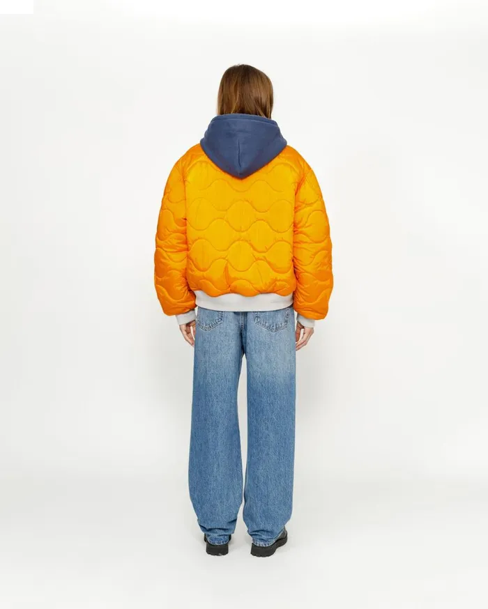 Outerwear MenWomen Stussy BUILT REVERSIBLE BOMBER JACKET Grey