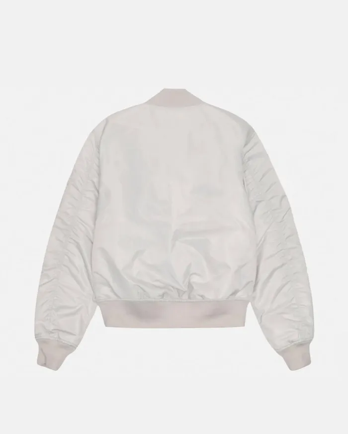 Outerwear MenWomen Stussy BUILT REVERSIBLE BOMBER JACKET Grey