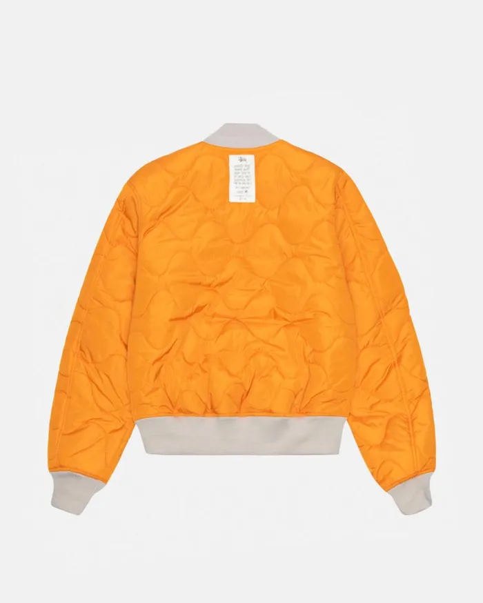 Outerwear MenWomen Stussy BUILT REVERSIBLE BOMBER JACKET Grey