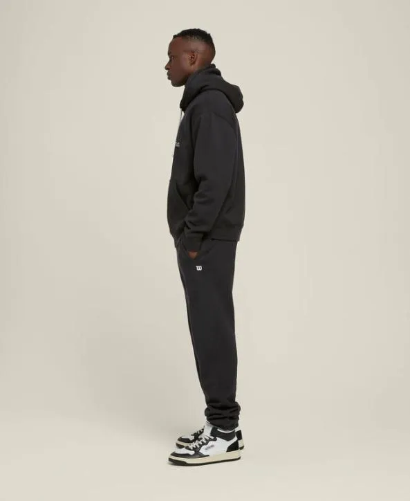 Pants and Joggers Men Wilson Wilson America Sweatpant Black Pants and Joggers Men Wilson Wilson America Sweatpant Black