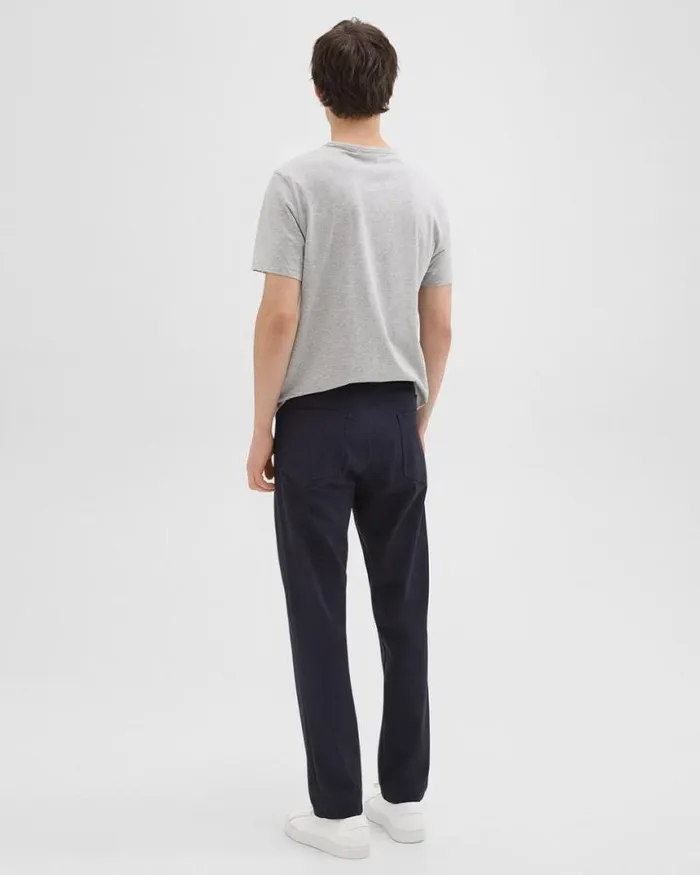 Pants Men Theory Raffi 5Pocket Pant In Neoteric Twill Dark Navy Pants Men Theory Raffi 5Pocket Pant In Neoteric Twill Dark Navy