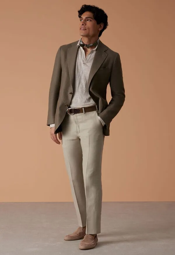 Pants Mens Linen Solid Dress Trouser Moss Paulstuart Pants Mens Linen Solid Dress Trouser Moss Paulstuart