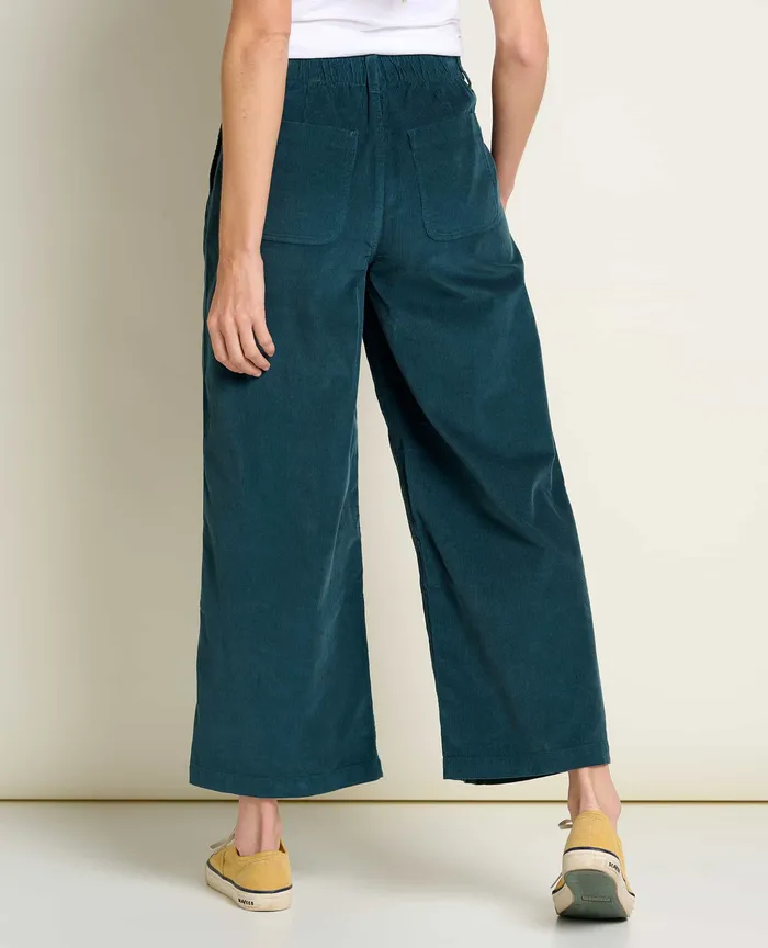 Pants ToadandCo Women8217s Scouter Cord Pleated Pull On Pant Midnight