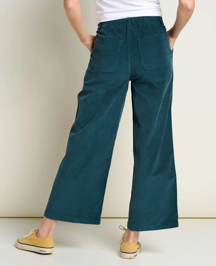 Pants ToadandCo Women8217s Scouter Cord Pleated Pull On Pant Midnight