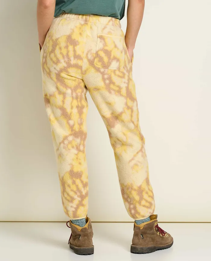 Pants Women8217s Campo Fleece Jogger Barley Tie Dye Print 8211 ToadandCo Women8217s